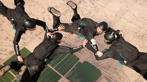 Skydiving