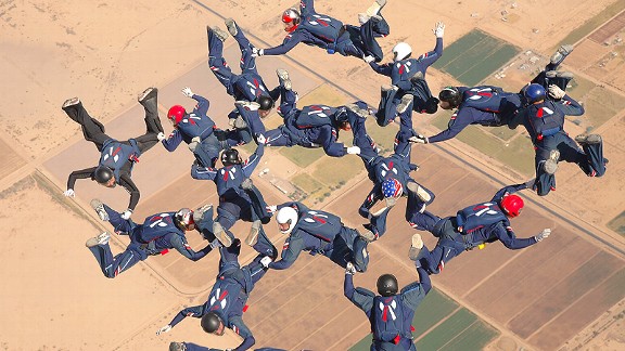 Skydiving
