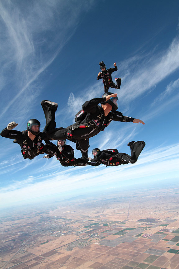 The Skydiving Championships in pictures