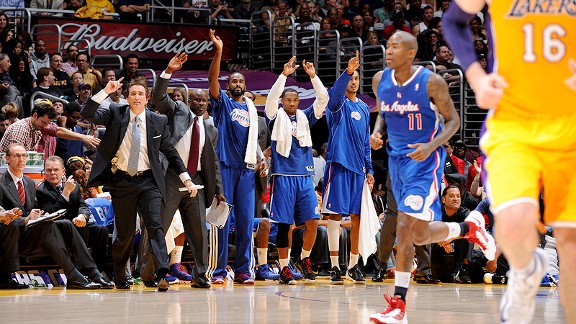 Los Angeles Clippers Locker Room