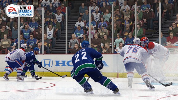 Henrik Sedin simulation