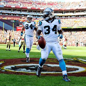 Patrick McDermott/Getty Images DeAngelo Williams and the Panthers 