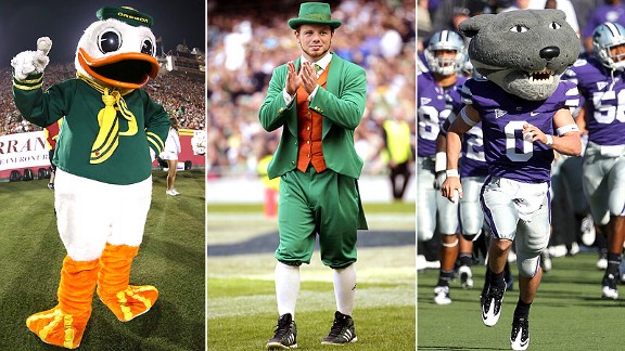 Oregon, Notre Dame, Kansas State