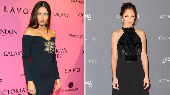 Adriana Lima and Minka Kelly