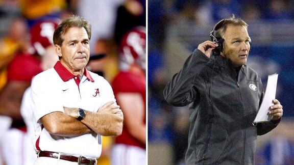 Nick Saban, Mark Richt