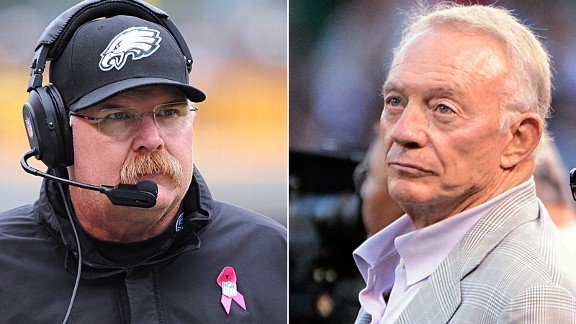 Andy Reid and Jerry Jones