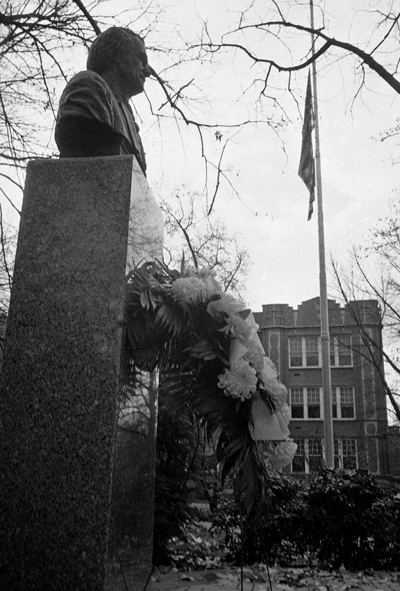Marshall University after the plane crash in 1970