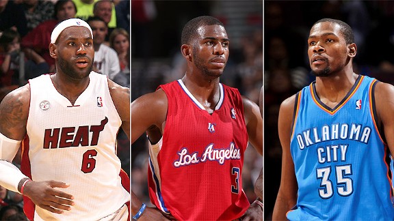 Lebron James/Chris Paul/Kevin Durant