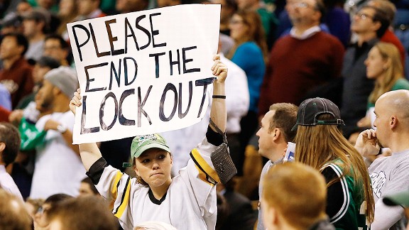 NHL lockout poster
