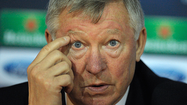 Manchester United manager Alex Ferguson