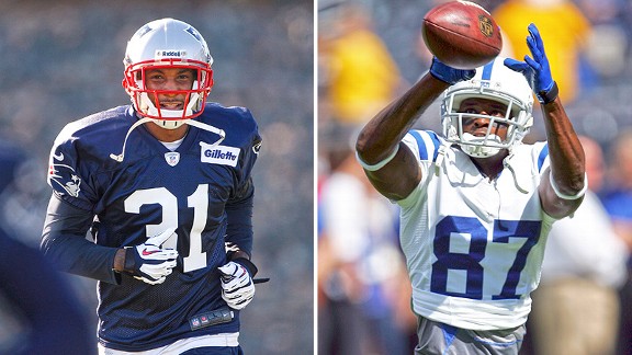 Aqib Talib and Reggie Wayne