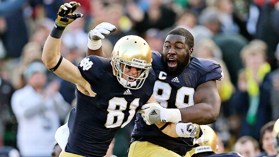 Notre Dame celebrates
