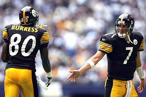 Plaxico Burress and Ben Roethlisberger