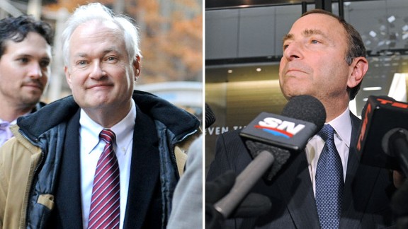 Donald Fehr, Gary Bettman