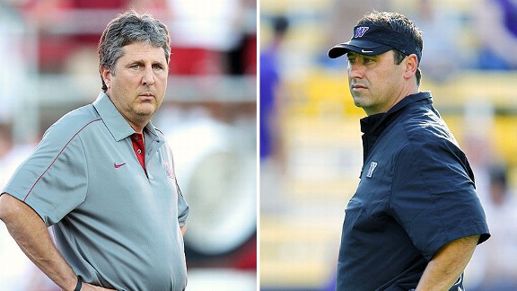 Mike Leach and Steve Sarkisian