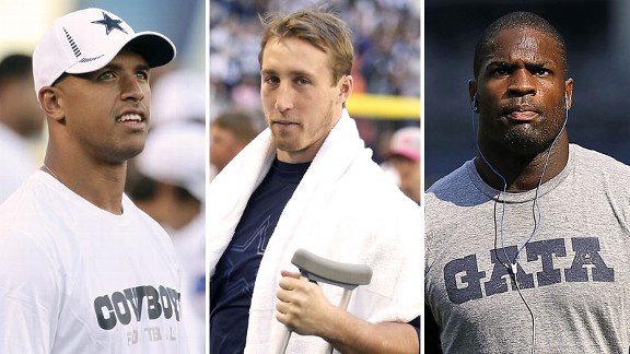 Miles Austin, Sean Lee, DeMarco Murray