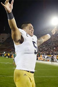 Notre Dame's Manti Te'o