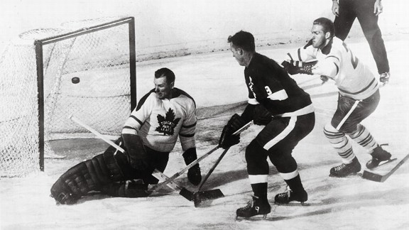 Gordie Howe with the Detroit Red Wings in the 1960s.