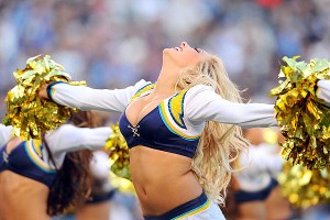 Chargers cheerleaders