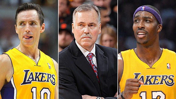 Steve Nash, Mike D'Antoni & Dwight Howard