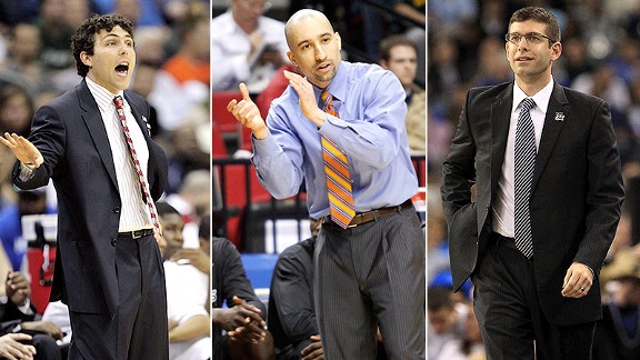 Josh Pastner, Shaka Smart, Brad Stevens