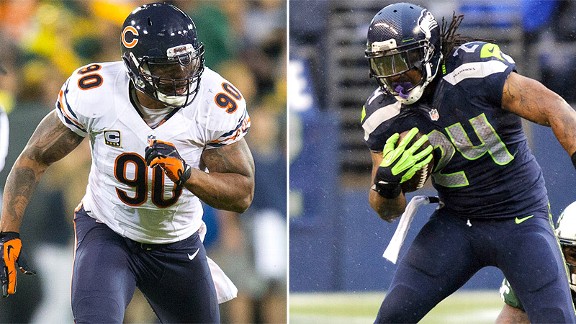 Julius Peppers/Marshawn Lynch
