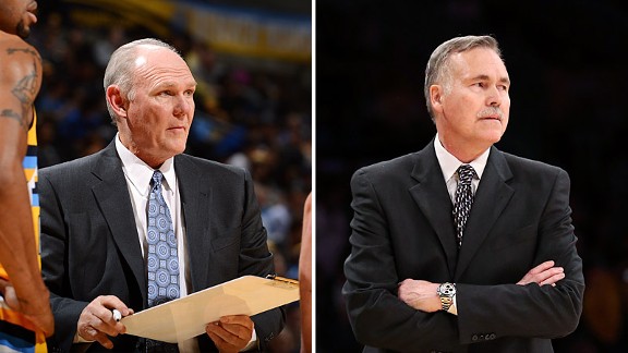 George Karl and Mike D'Antoni