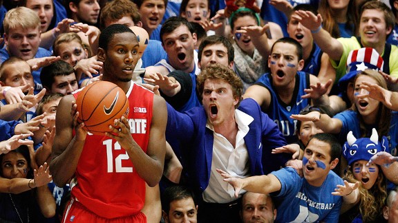 Duke Blue Devils fans 