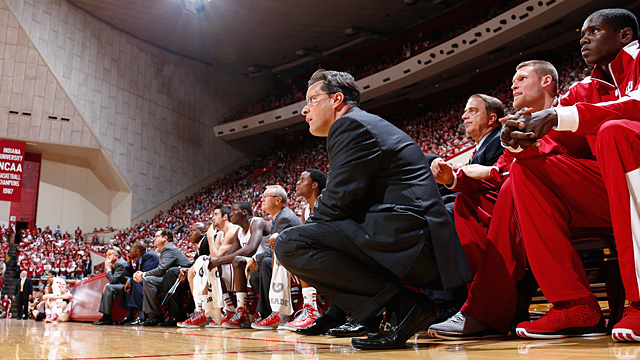 Indiana Hoosiers head coach Tom Crean