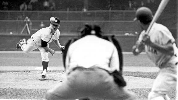 Denny McLain with the Detroit Tigers in 1968