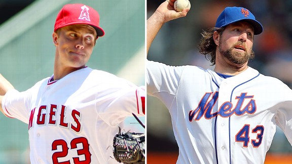 Zack Greinke, R.A. Dickey