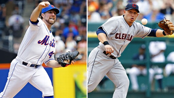 R.A. Dickey/Asdrubal Cabrera
