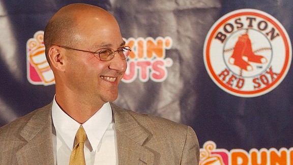 Terry Francona being introduced as Boston Red Sox manager