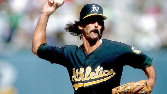 A's: Dennis Eckersley, No. 43, 01/26/2012