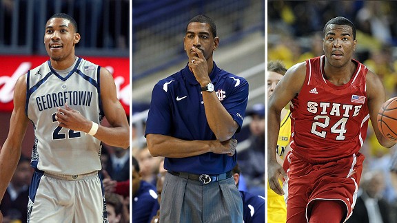Otto Porter, Kevin Ollie and T.J. Warren