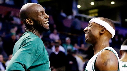 Kevin Garnett and Jason Terry