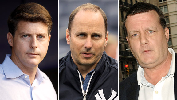 Hal Steinbrenner, Brian Cashman, Hank Steinbrenner