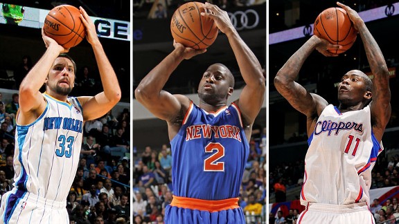 Raymond Felton, Ryan Anderson, Jamal Crawford