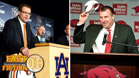 Gus Malzahn, Bret Bielema