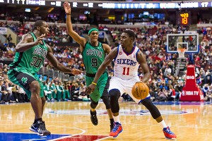 Jrue Holiday, Brandon Bass, Rajon Rondo