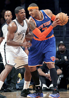 Joe Johnson and Carmelo Anthony