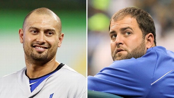 Shane Victorino and Mike Napoli