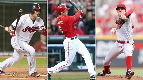 Shin-Soo Choo, Drew Stubbs, Trevor Bauer
