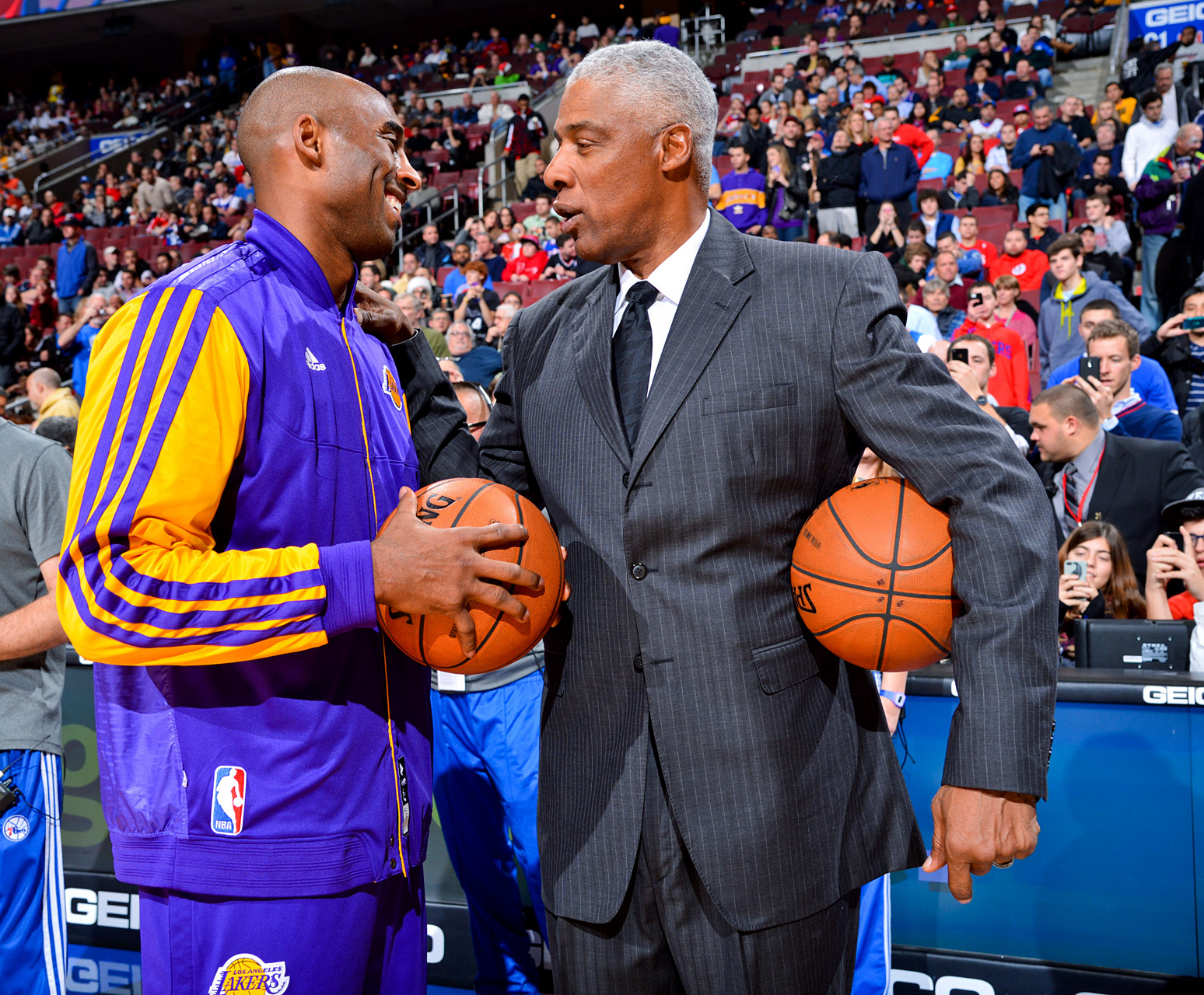 Kobe Bryant And Julius Erving - Lakers & Clippers Photos Of The Week ...