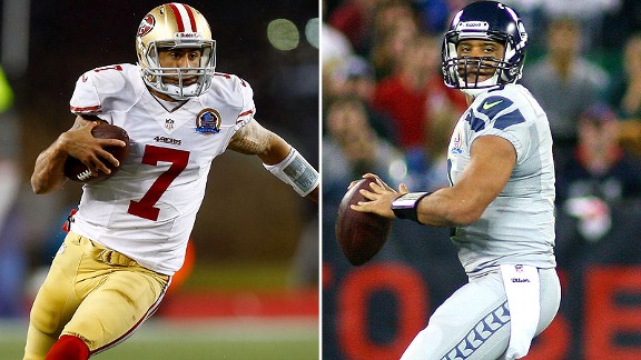 Colin Kaepernick/Russell Wilson