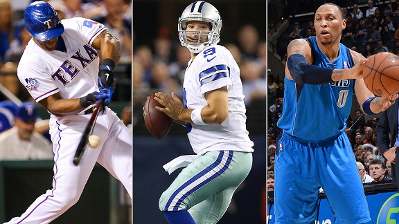 Adrian Beltre/Tony Romo/Shawn Marion