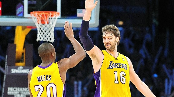 Jodie Meeks and Pau Gasol