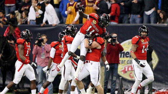 Texas Tech celebration