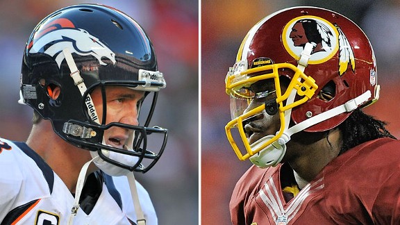 Peyton Manning and Robert Griffin III