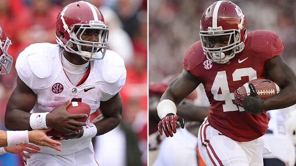 T.J Yeldon/Eddie Lacy